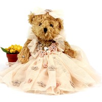 Key Chain - Wedding Dress Teddy Bear - KC-Z20133
